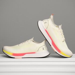FLUX Adapt M10/W11.5 Neon Gradient Knit Running Shoes Athleisure Sneakers Gym